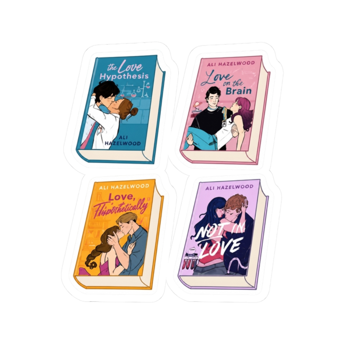 Ali Hazelwood Books - alternate angle 3, merchandise