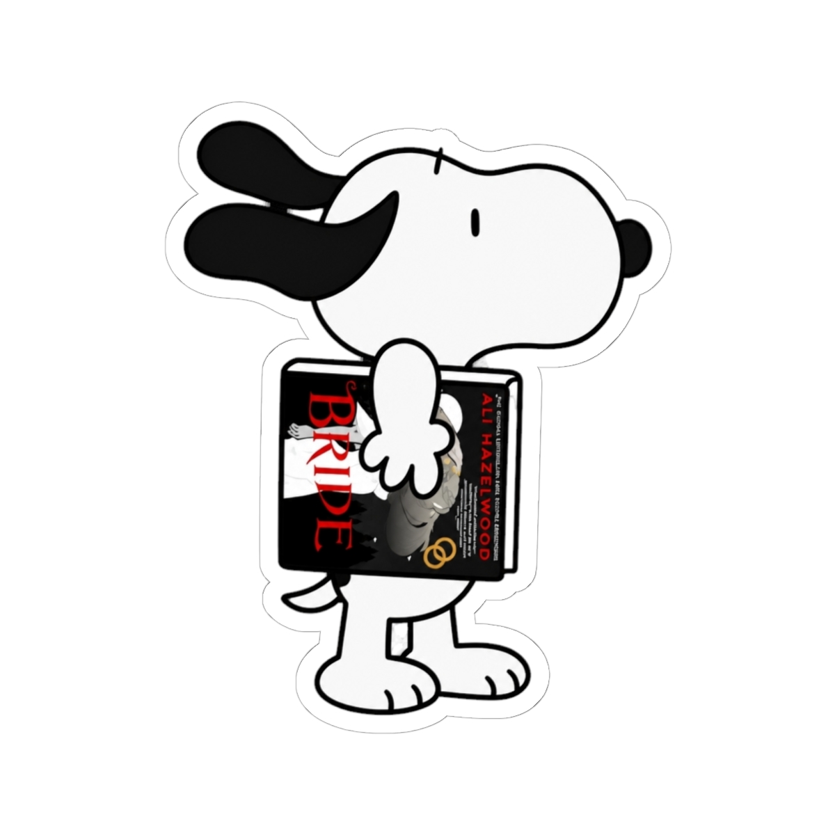 snoopy reading bride | Ali Hazelwood - alternate angle 2, merchandise