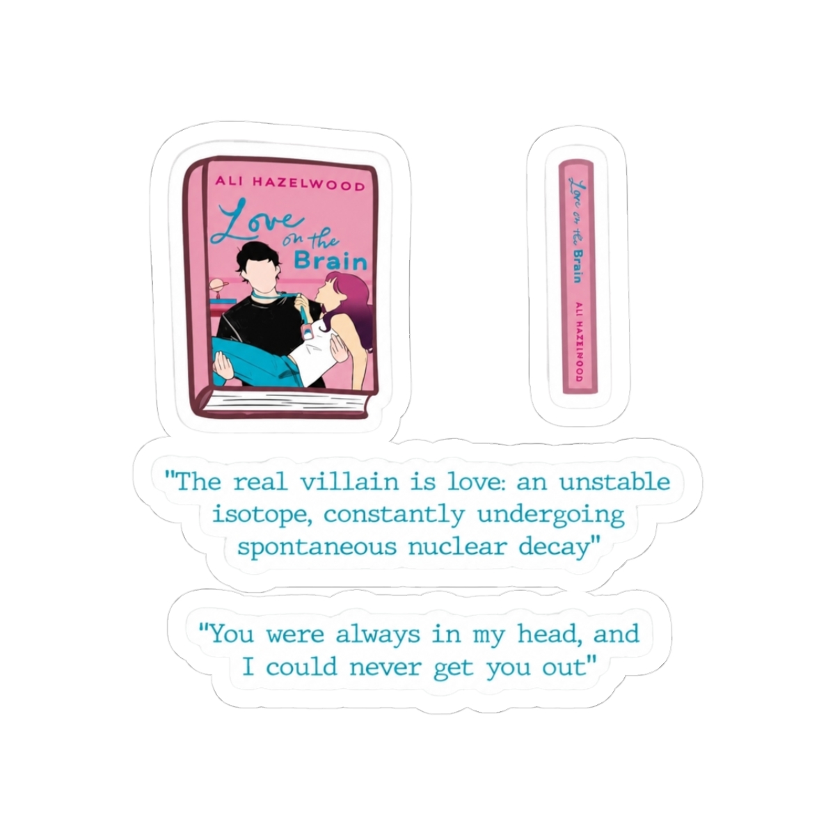 Love on the Brain Book Journaling Set | Ali Hazelwood