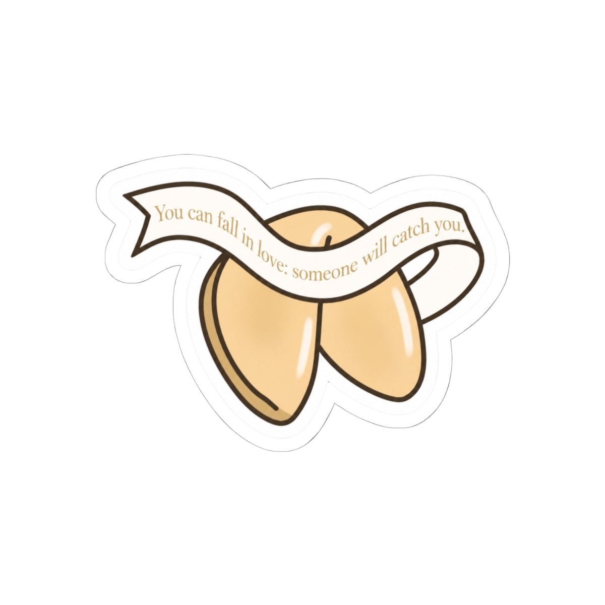 Cute Fortune Cookie Love Quote from Love Hypothesis | Ali Hazelwood - alternate angle 1, merchandise