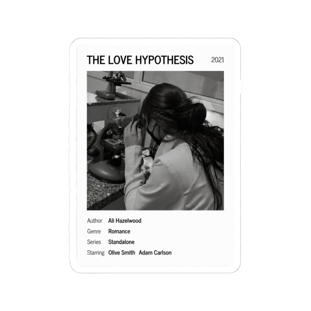 The Love Hypothesis Book | Ali Hazelwood - alternate angle 1, merchandise