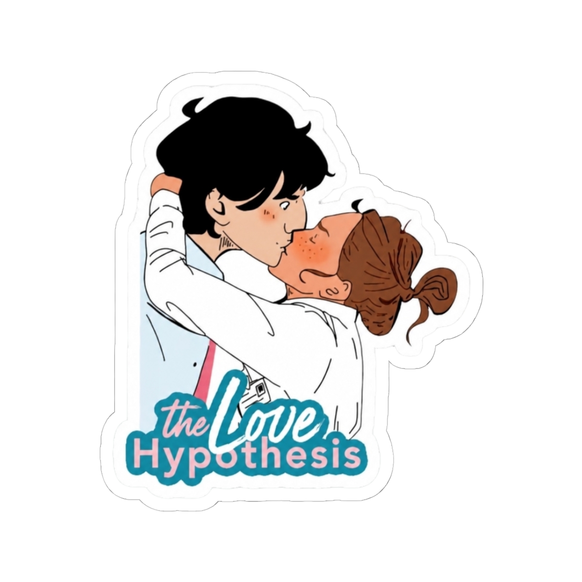 The Love Hypothesis Inspired Sticker | STEM Romance Aesthetic | Bookish Design | Ali Hazelwood